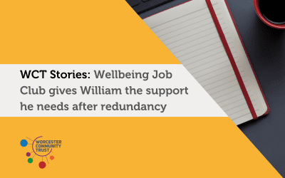 Wellbeing Job Club gives William the support he needs after redundancy